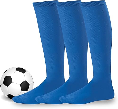 Miniatura 9 de Soccer Socks Athletic Sports Socks Softball Baseball Cushioned Knee High Tube Socks Kids Teens Women Men Unisex