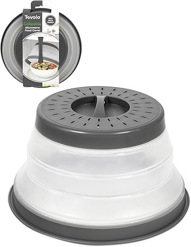 Vista 40 de Tovolo - Cubierta plegable mediana para microondas, rojo manzana de caramelo Azul (Blue Haze)