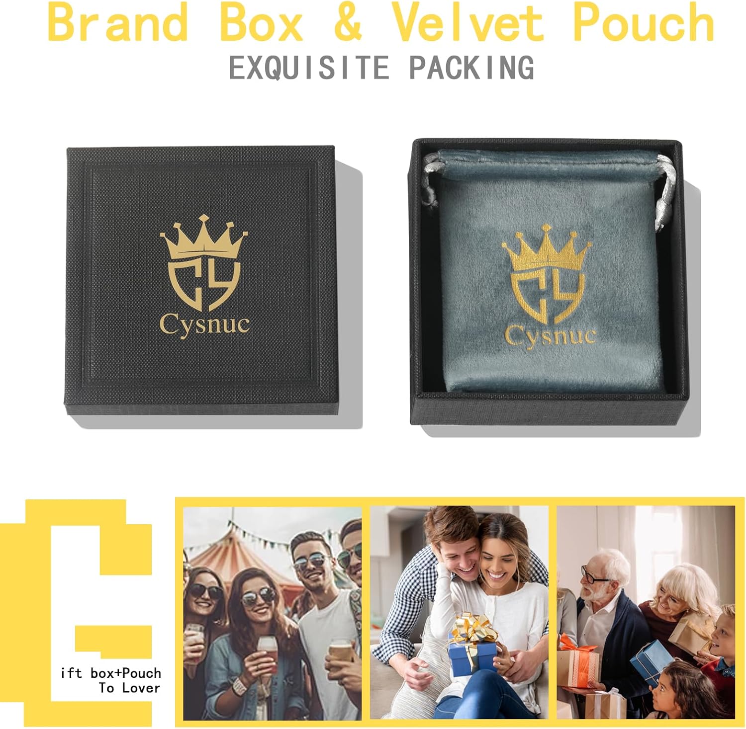 6mm 8mm Miami Cuban Link Chain for Men Women 14K Real Gold Plated 316L Stainless Steel Thick Necklace Choker Hypoallergenic Hip Hop Jewelry with Gift Box - Image 7