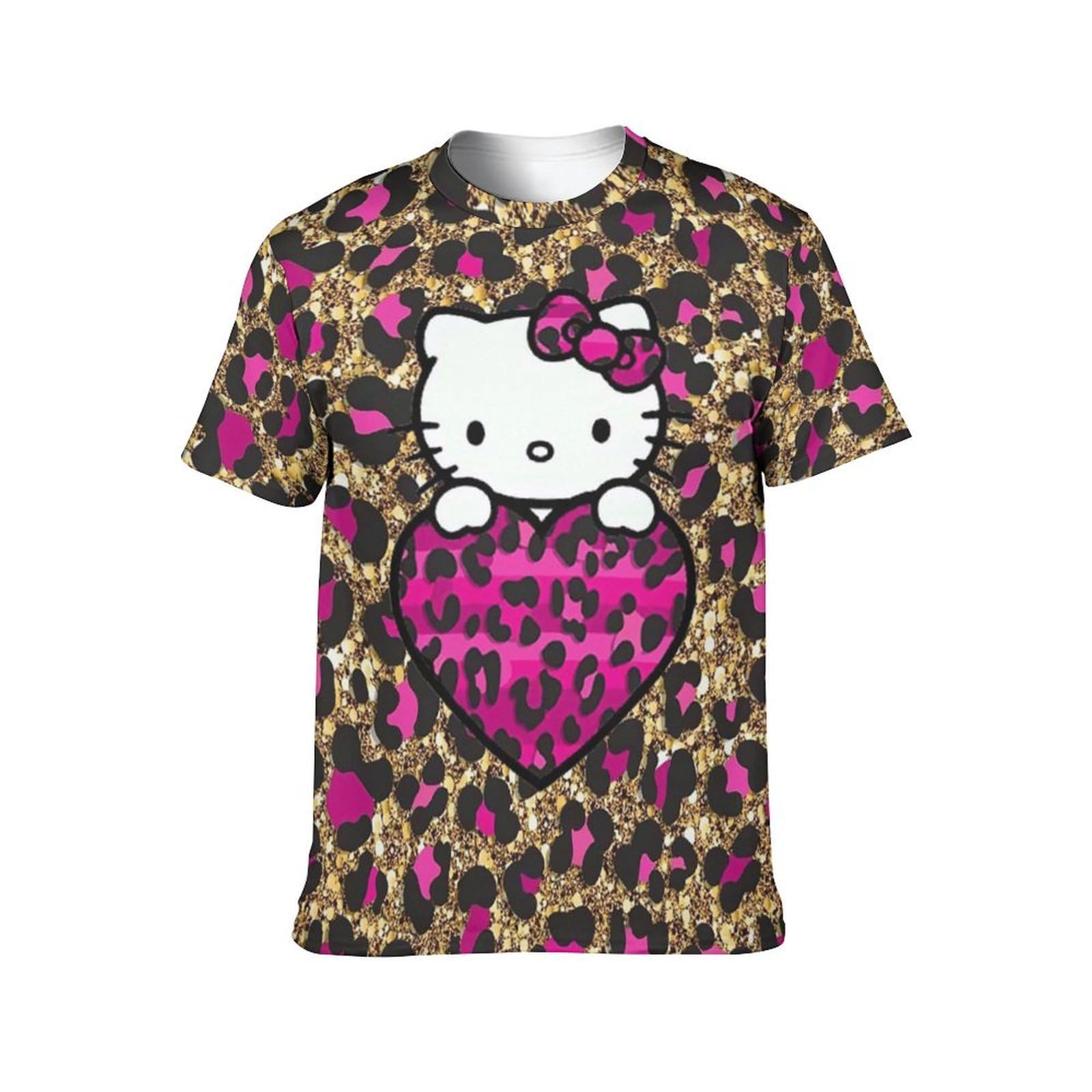 マカ1 レオナール ハローキティ 花柄 半袖Tシャツ カットソー 2サイズ マカ1 レオナール ハローキティ 花柄 半袖Tシャツ カットソー 2