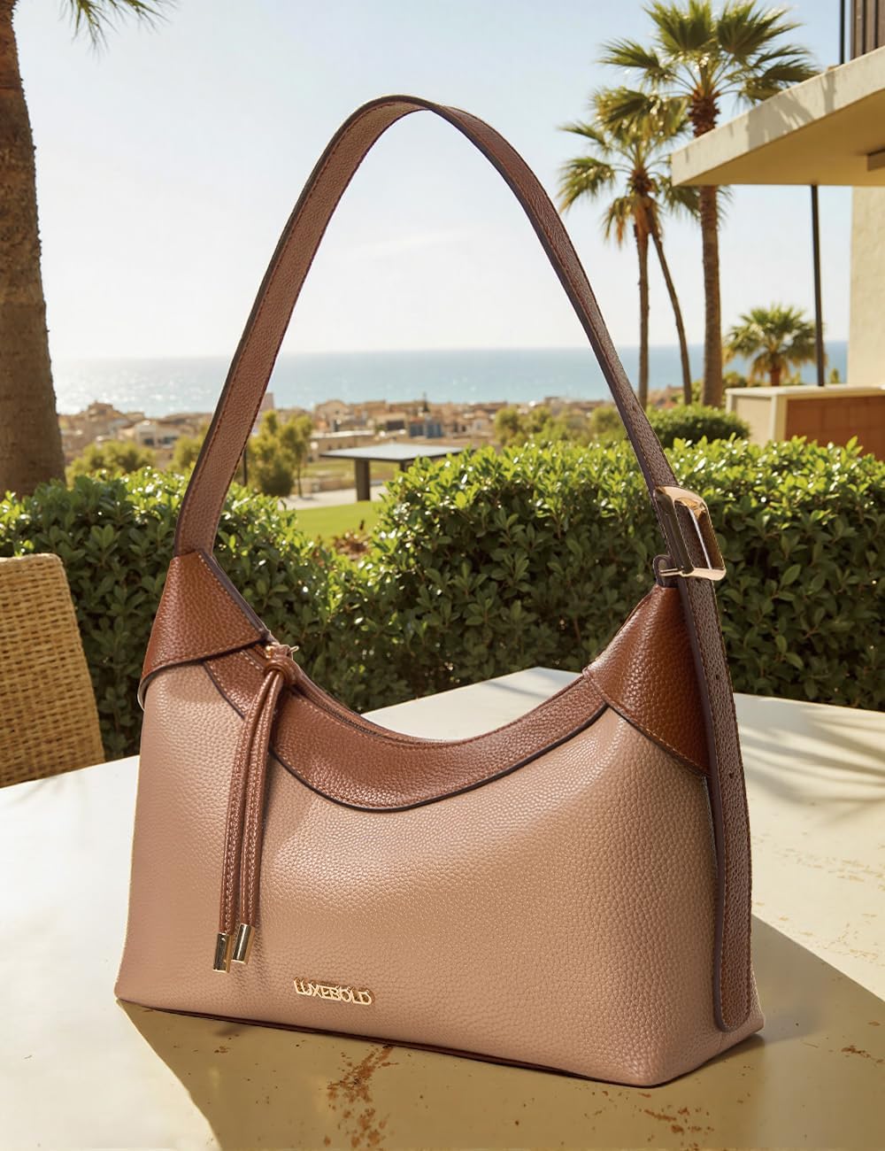 Shoulder Bag for Women Purses and Handbags Top Handle Satchel Trendy Clutch Bag - Image 3