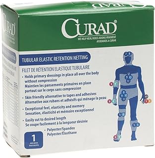Medline Tubular Elastic Dressing Net, Stretch, Size 12, 56