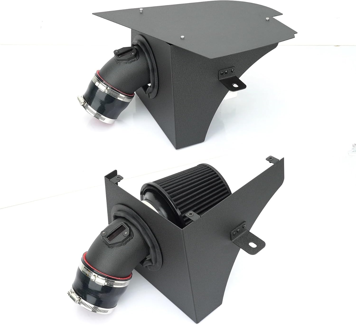 Cold Air Intake Filter 540I G30 G31 3.0T B58 Engine 2017 Modified High Flow Air Filter Heat Hood Automotive Cold Intake Pipe Kit