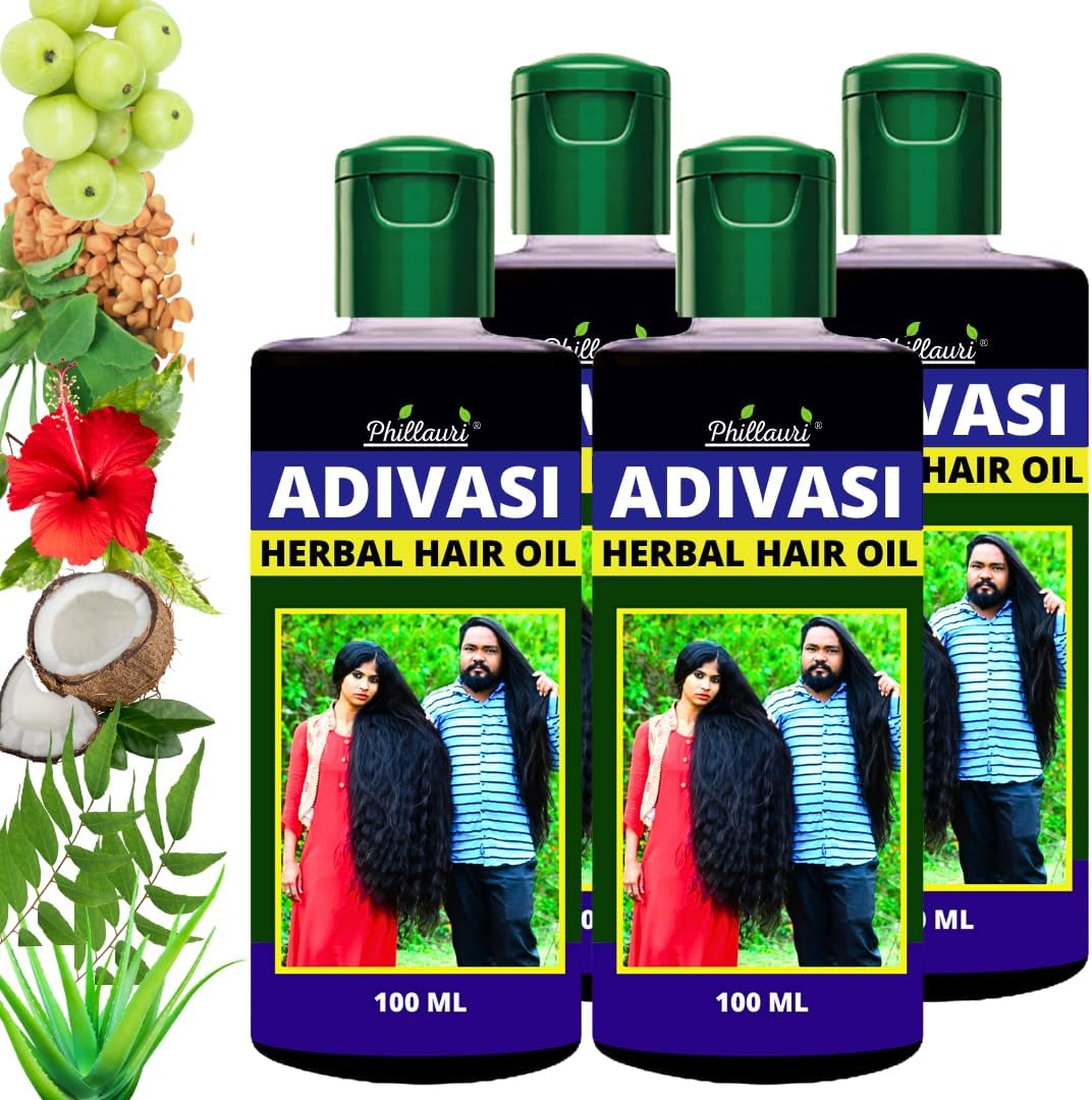 Hair Oil | Hair Oil for Men | Hair Oil for Women | Made With Herbal Ingredients | Pack Of 4