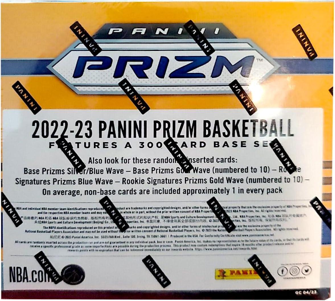 2022-23 Panini Prizm Basketball Tmall Edition Box Trading Cards