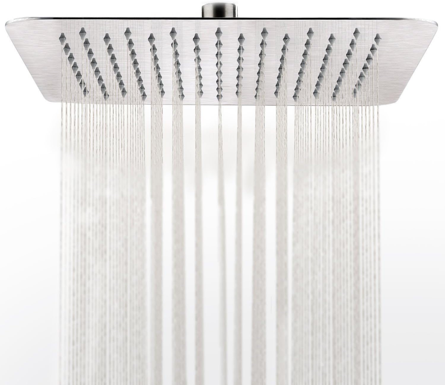 HIMARK Showerhead Rainfall High Pressure 10 inch Stainless Steel Shower