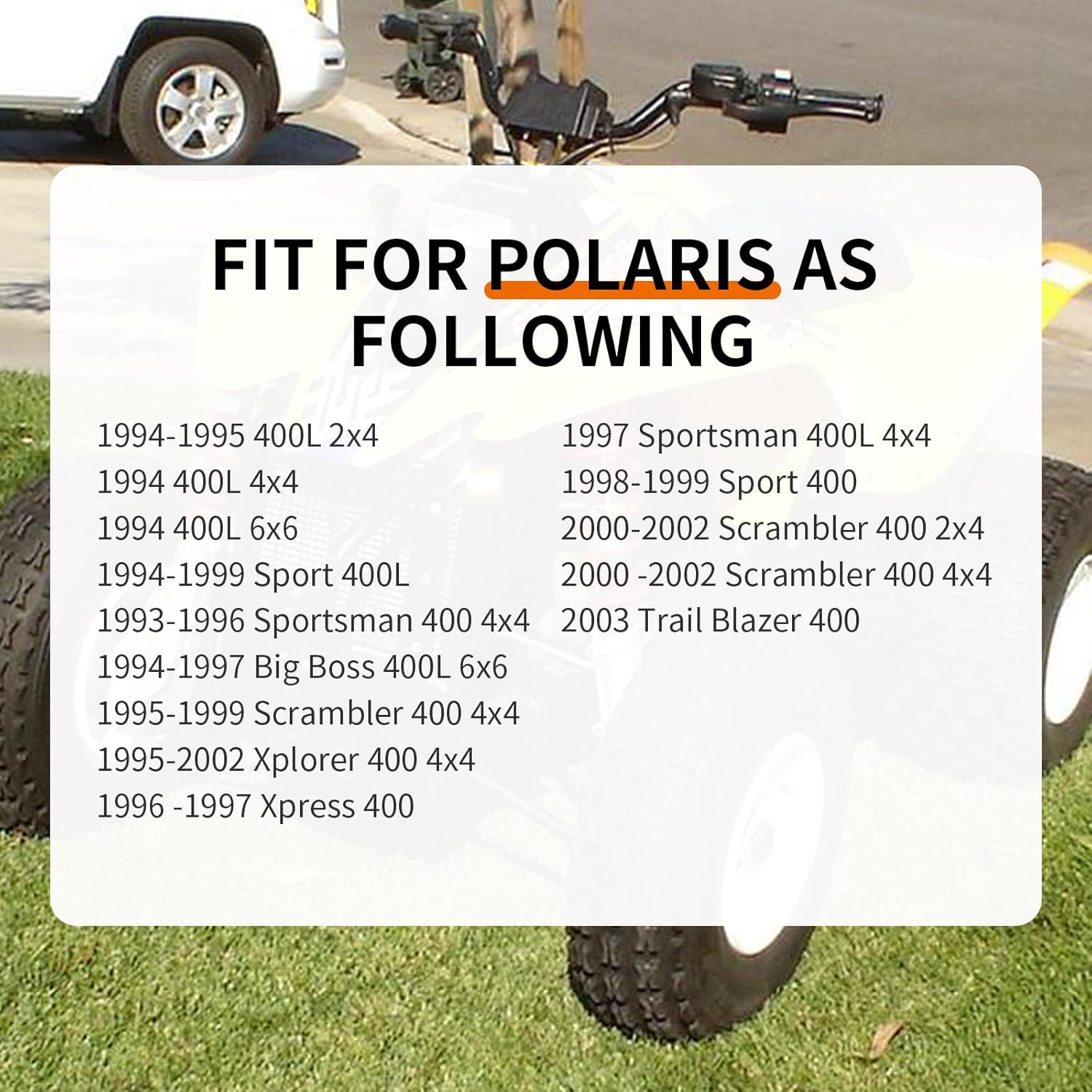 Water Pump Impeller Gasket Bearing & Seal Kit Compatible with Polaris Sportsman Sport Big boss Scrambler Xplorer Xpress Trail Blazer 400 400L