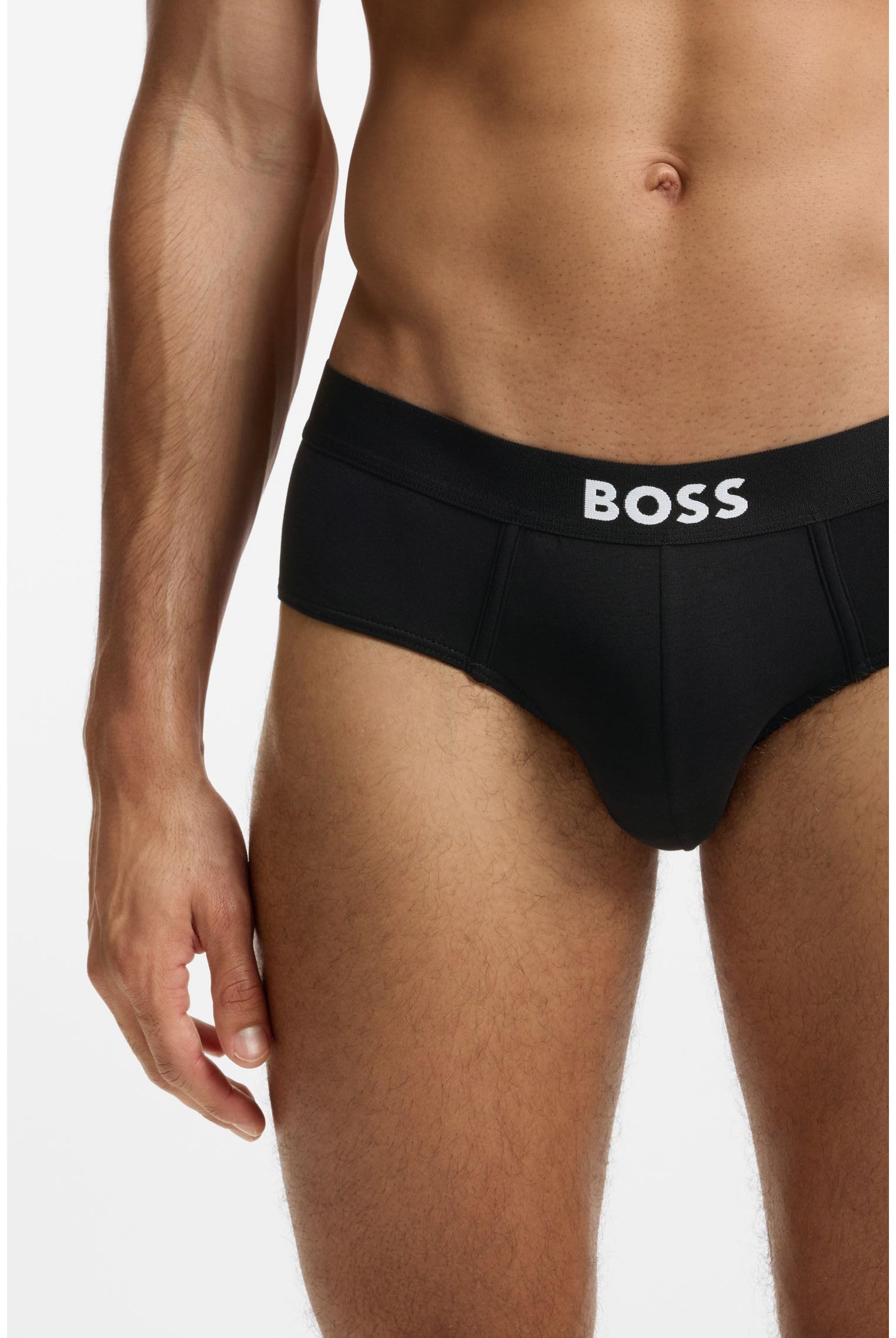 Boss Cotton 3 Pack Pure Cotton Briefs Ropa Interior Hombre (Pack de 1)