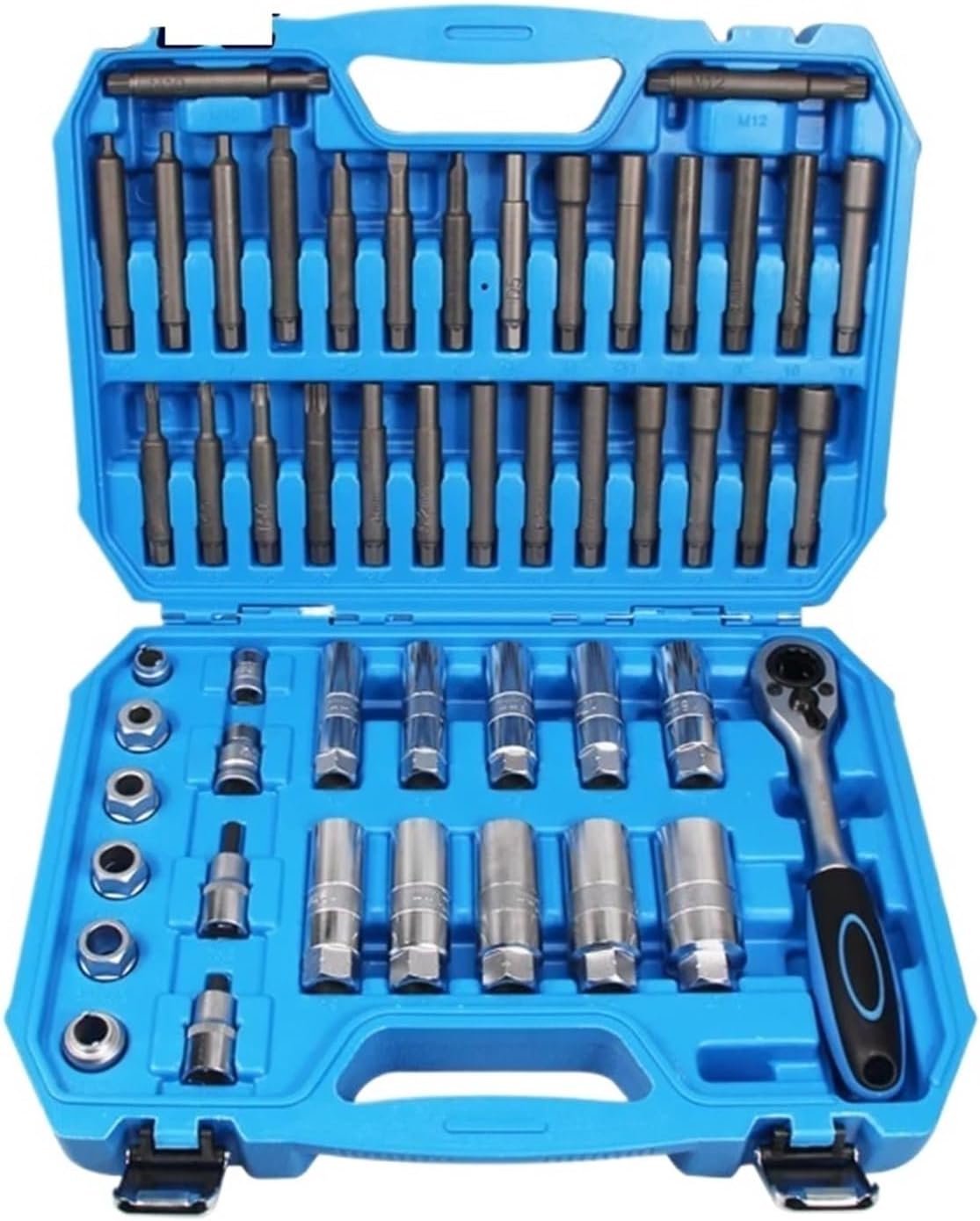 50pcs Steering Hub Suspension Shock Absorber Strut Nut Removal Tool Socket Set Engine Repair Tool