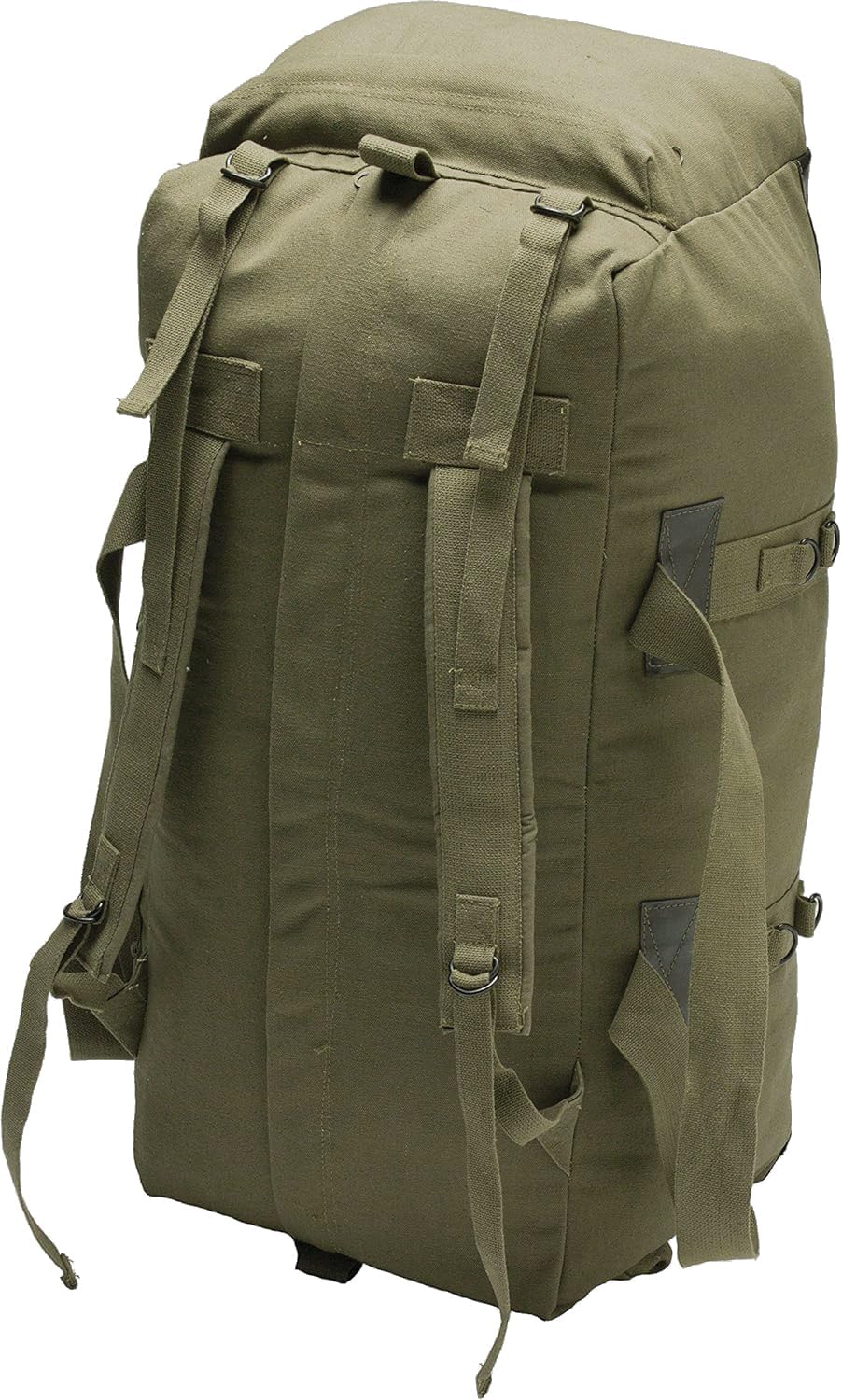 Olive Drab Israeli Military Mossad Tactical Duffle Bag – Heavy-Duty Army Travel Duffel Backpack with Straps