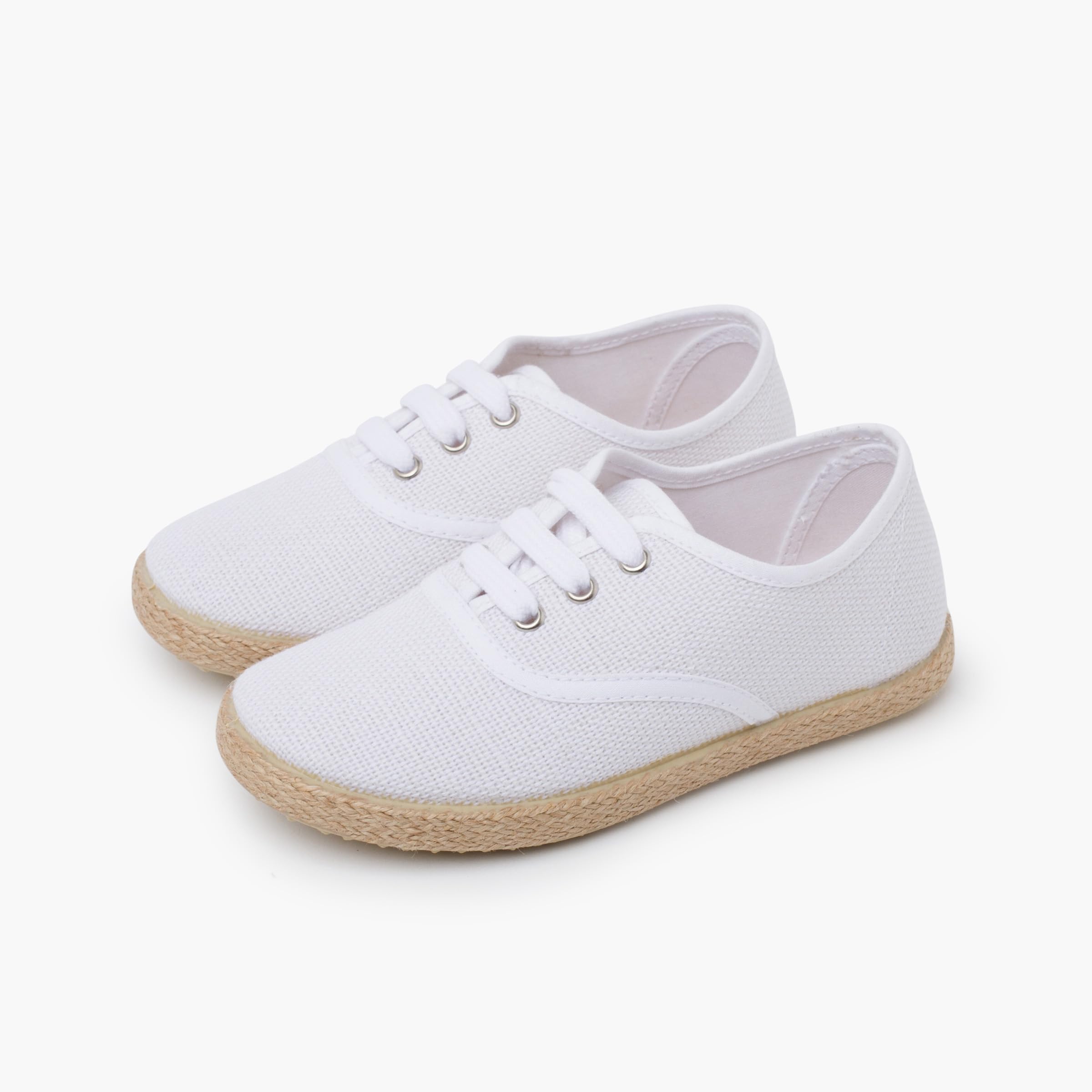 Pisamonas Scarpe Sportive Lino Suola Espadrillas e Lacci