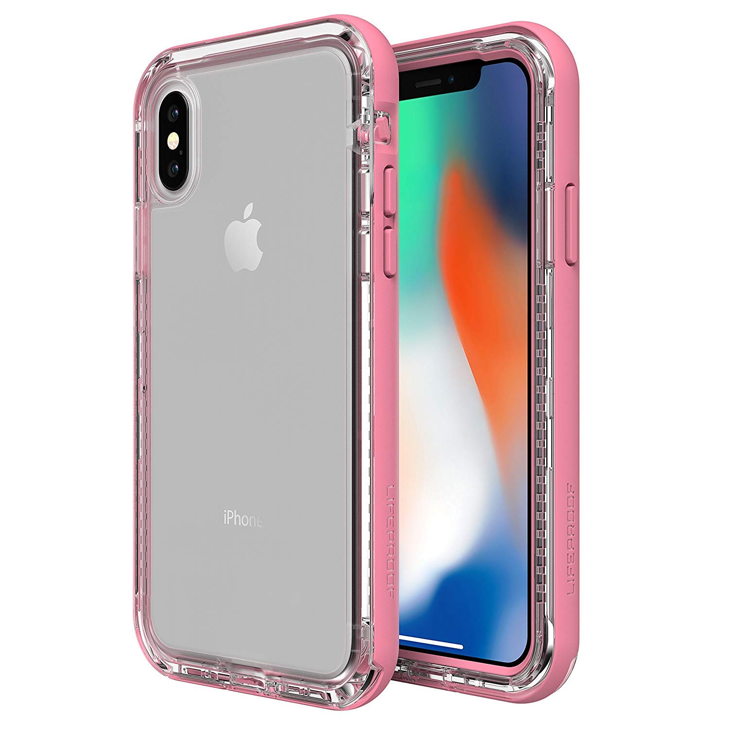 LifeProof Next - Premium Two-Piece Drop Proof Dirt Proof Snow Proof Clear Case for iPhone X Xs -