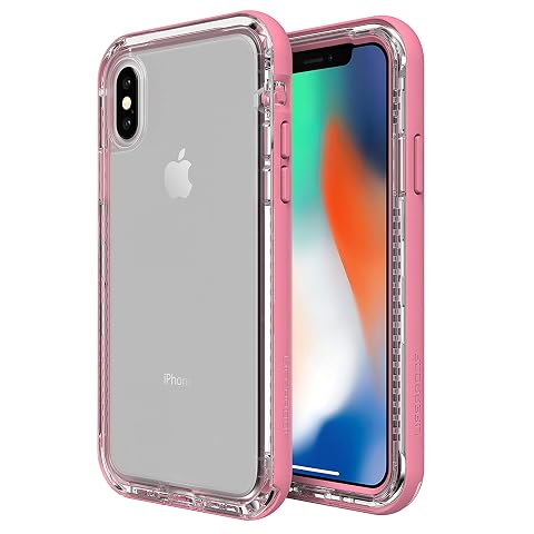 LifeProof Next - Premium Two-Piece Drop Proof Dirt Proof Snow Proof Clear Case for iPhone X Xs -