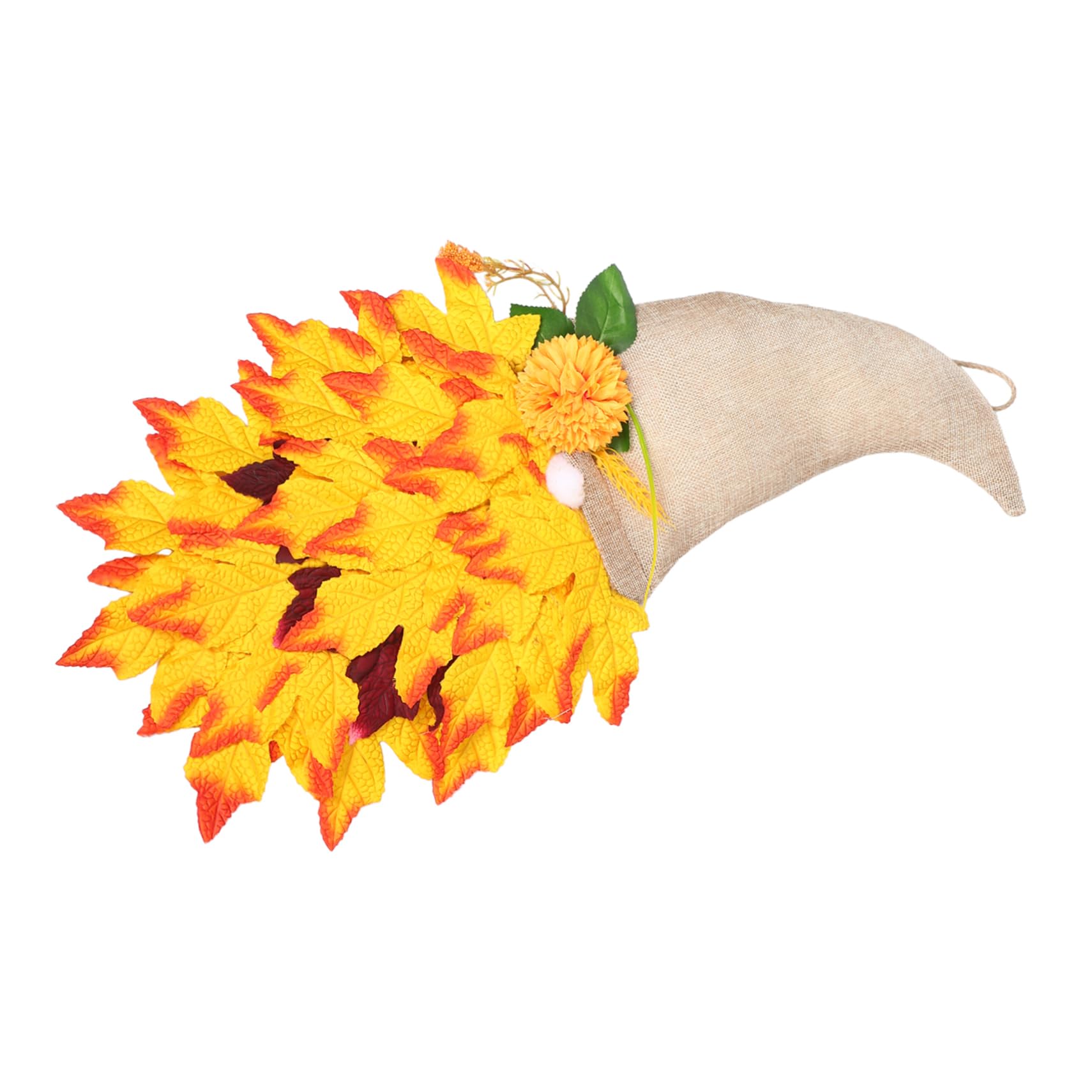 Cabilock Fall Harvest Gnome Wreath Artificial Autumn Teardrop Swag for Front Door Decor Thanksgiving Halloween Decorations Charming Seasonal Home Accent