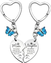 AeLion Women Keyring Keychain for Mum Birthday Gifts, Women Mummy Mum Mom Mama Mother's Day Present from Daughter Son,to My Daughter on Mothers Day, Great Gifts Idea