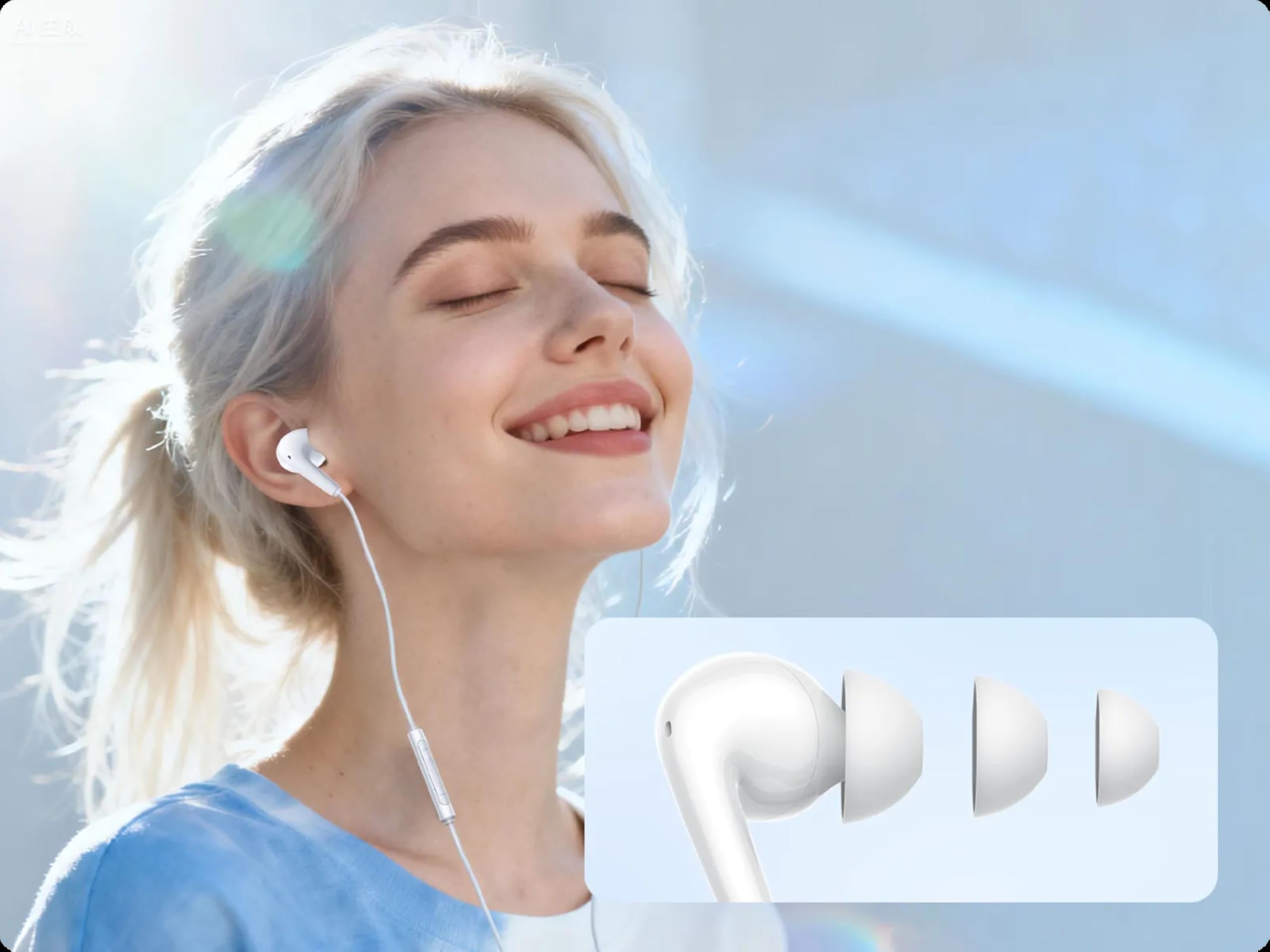 Edifier P230 USB-C Wired Earphones, Hi-Res Audio, 12.4mm Dynamic Driver, IP54 Water Resistant -White — Amazon image 8