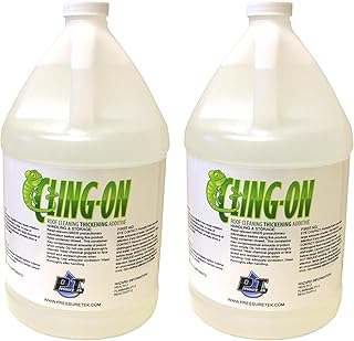 Cling On: Apple Scented Roof Surfactant and Roof Wash Additive for Even Distribution and Easy Rinsing, 1 Gallon (2)