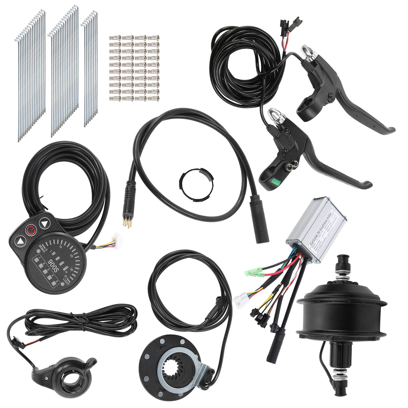 Buy EBike Conversion Kit, 48V 250W Brushless Hub Motor Kit Electric