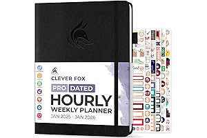 Clever Fox Planner 2024: Pro Schedule Dated Weekly and Monthly Planner for Enhanced Productivity