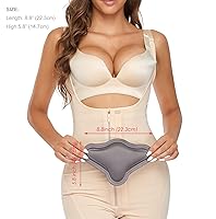 Vista 2 de Tablero trasero de espuma Lipo, moldeador lumbar, tablero BBL, compresión, liposucción, suministros postcirugía, tabla moldeadora (gris)