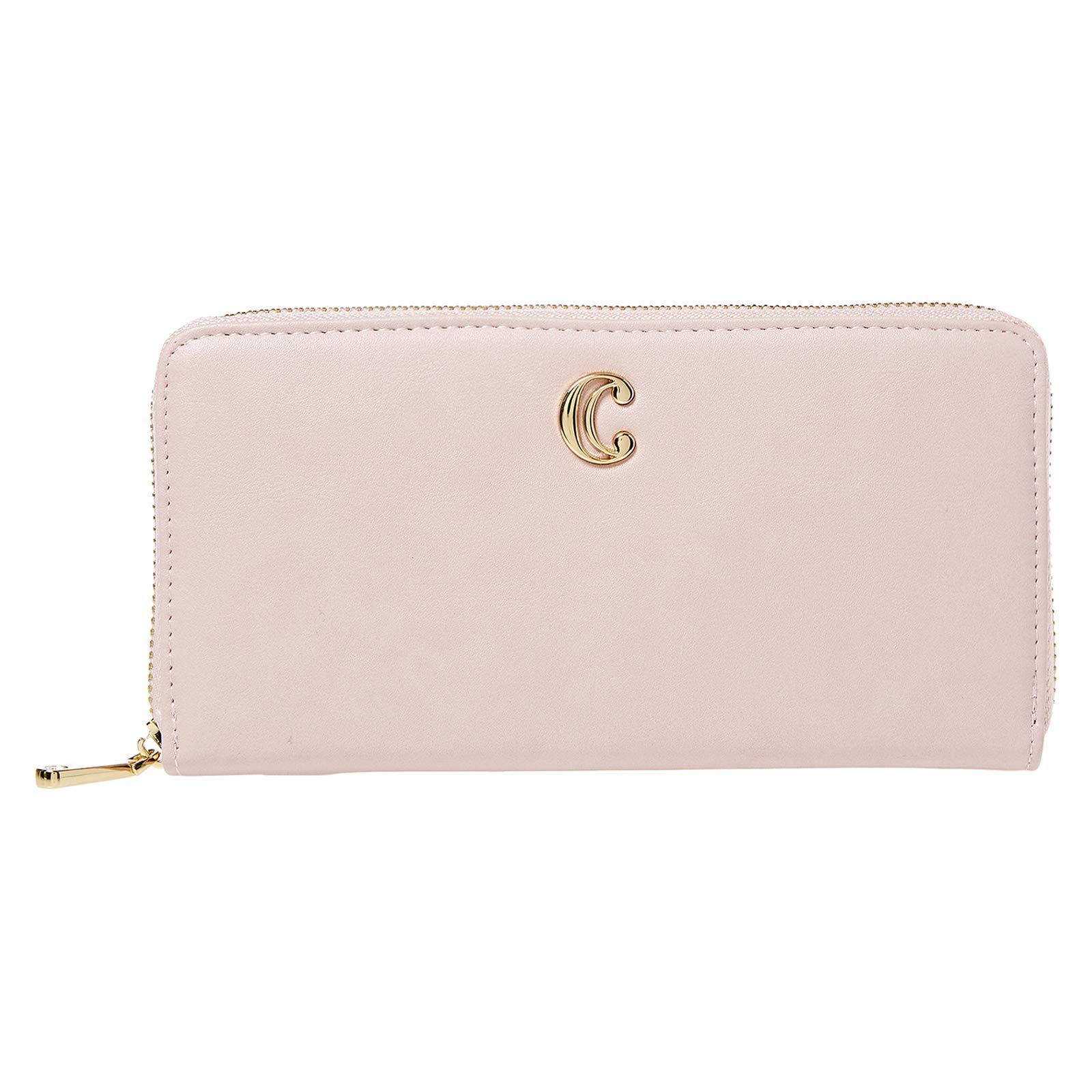 CHARMING CHARLIE Pink Polyurethane For WOMEN - Zip Around Wallets
