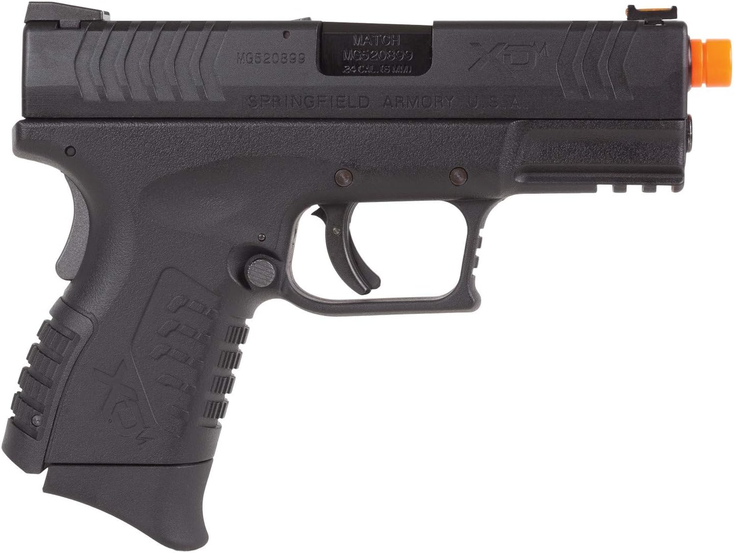 Springfield Armory XDM 3.8" GBB Airsoft Pistol, Black Airsoft Gun