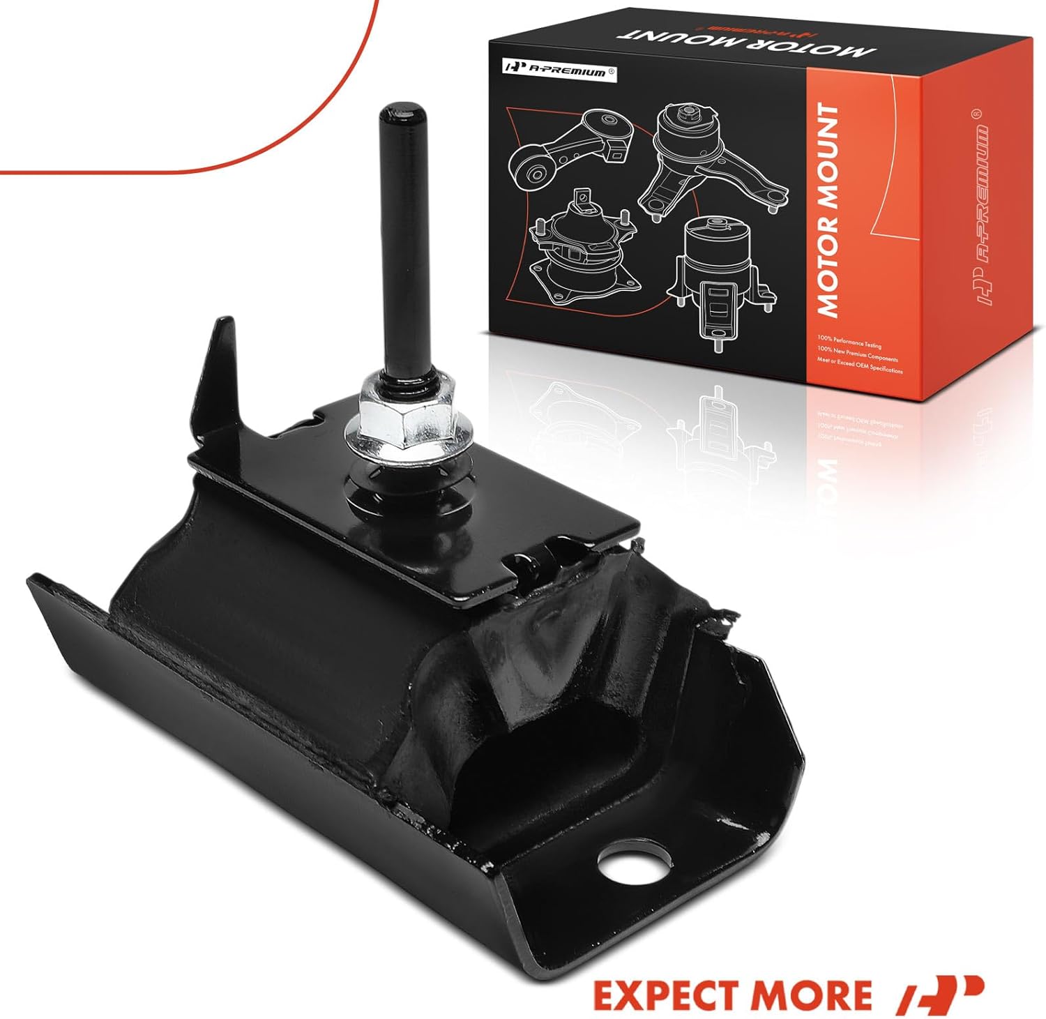 A-Premium Transmission Mount Compatible with Chevrolet Express 1500 2003-2014, Express 2500 3500 2003-2020, Express 4500 2009-2020 & GMC Savana 1500 2003-2014, Savana 2500 3500 2003-2020, Savana 4500
