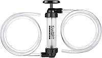 Vista 10 de SMART JERRY - Bomba de sifón para gasolina, bomba de transferencia de fluidos automotriz, kit de bomba anticongelante RV, bomba de transferencia