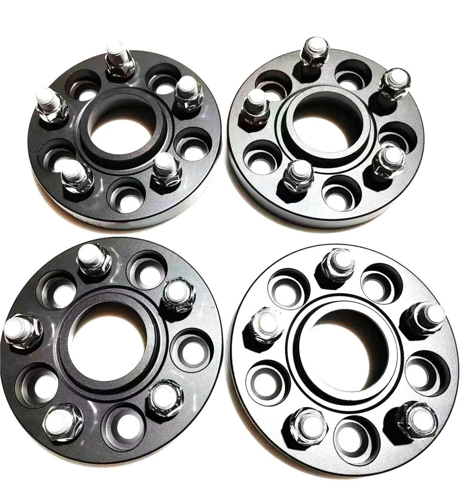 Spurverbreiterungen Für Volvo V90 XC40 T4 XC90 MK2 T5 T6 V70 XC70 C40 S80 S40 Radnabenzentrierte, Geschmiedete Distanzscheiben 5x108 63,3 Mm Radnabenzentrierte Distanzscheiben(Schwarz 2St,20 mm)