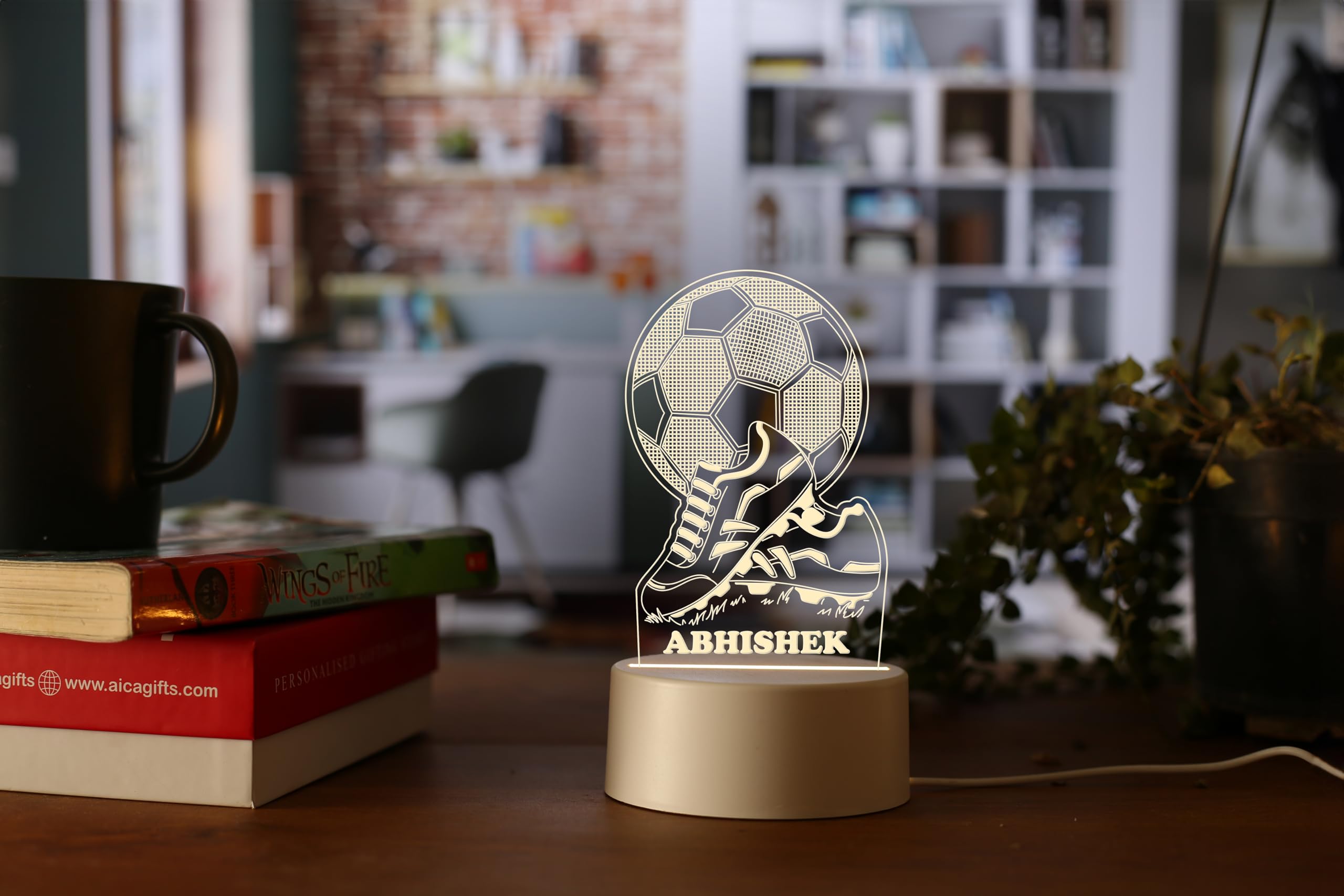 See full amazon price history chart for AICA Personalized Name Football with Shoes LED Night Lamp | Birthday Gifts for Footballer Men Women Girl Boy Boyfriend Kids | Showpiece for Kids Home Décor Living Room Bedroom (White Base) AICA Personalized Name Football with Shoes LED Night Lamp | Birthday Gifts for Footballer Men Women Girl Boy Boyfriend Kids | Showpiece for Kids Home Décor Living Room Bedroom (White Base) (B0CXXGNFPJ) Amazon Price History, Amazon Price Tracker
