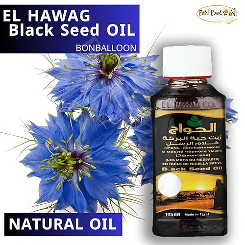 Miniatura 8 de El hawag Al hawag Elhawag Aceite negro Kalam Alrosol egipcio prensado en frío Nigella Sativa Extracto Kalonji Hawag Comino Puro Natural Raw Egipto