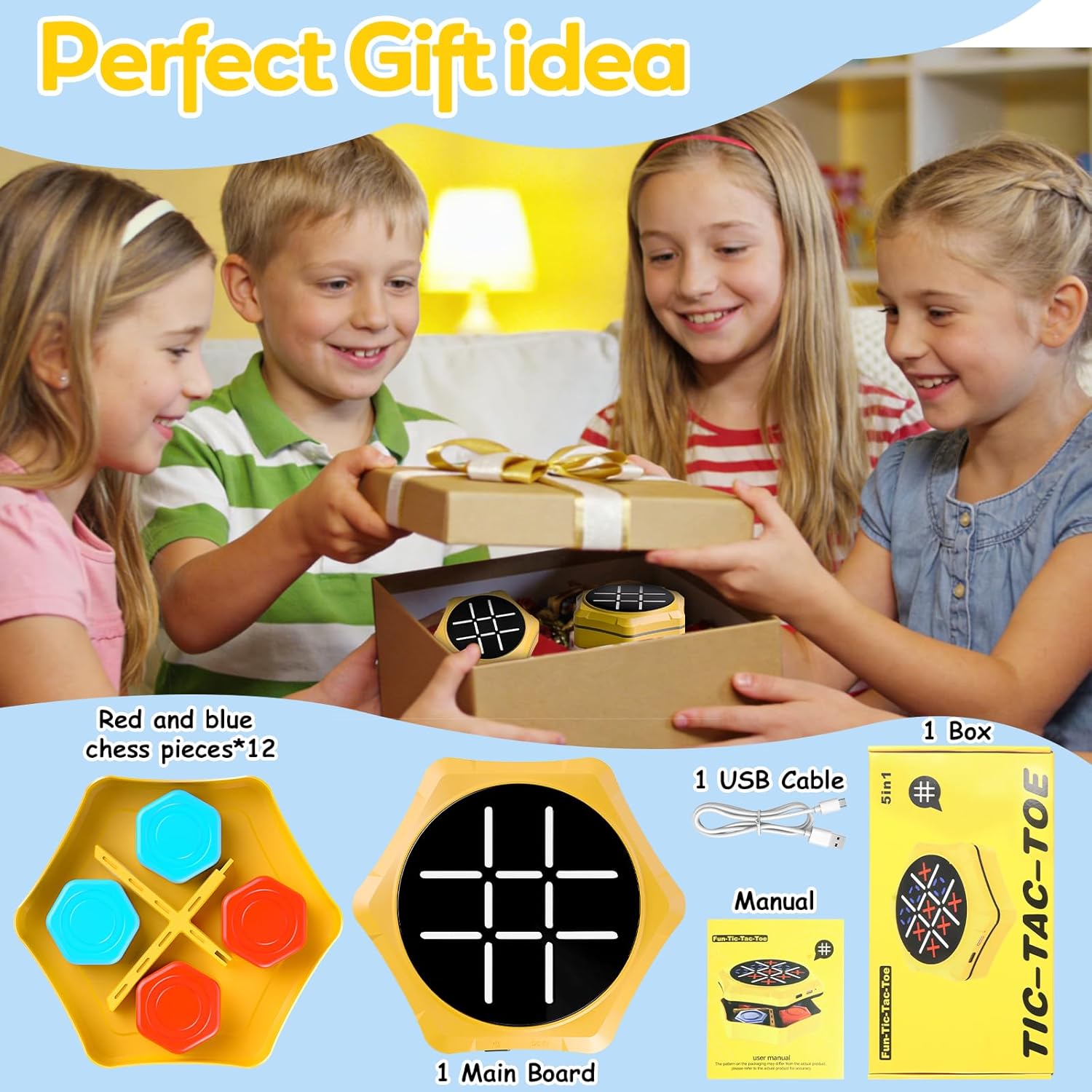 Tic Tac Toe Handheld Game Bolt : VORQXIN Digital Electronic Brain Teaser - 5 in1 Portable Mini Console Mute Function Travel Games for Car Ride,Unique Gift for Boys Girls and Adults 8 71Ds9wbdryL. AC SL1500