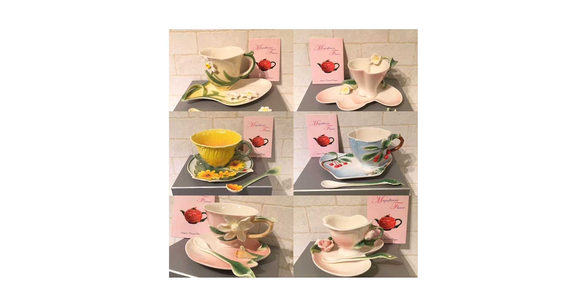マイセン　華麗なる花コレクション　ティーセット Amazon | 華麗なる花コレクション ティーカップ カップ ソーサー