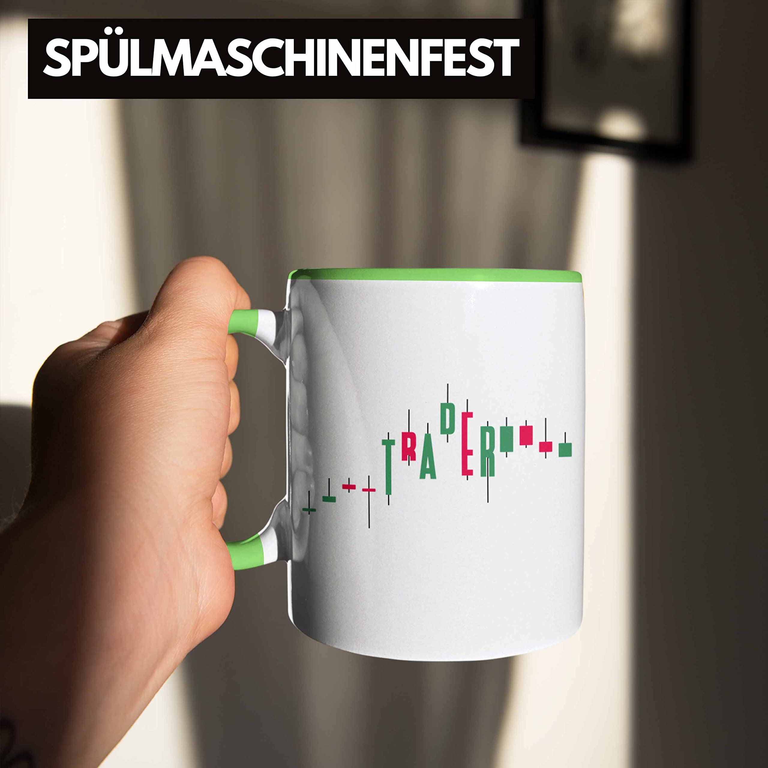 Bulle Und Bär Tasse Für Investoren – Kaffeetasse Mit Bullenmarkt- Und Bärenmarkt-Motiv, Spülmaschinenfest, Beidseitig Bedruckt, 330 Ml