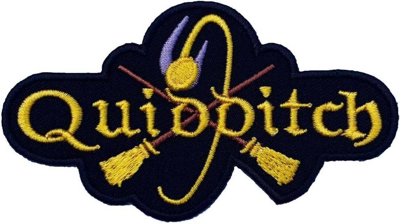 Quidditch Patch Embroidered Iron / Sew Badge Applique Costume Motif Harry Potter Hogwarts