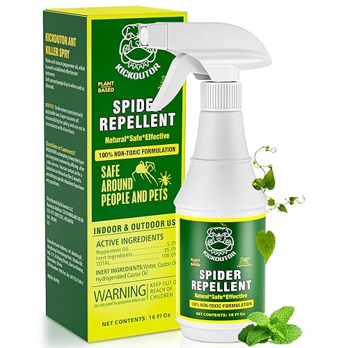 Spider Repellent for House Indoor Outdoor 16 Oz Natural Peppermint