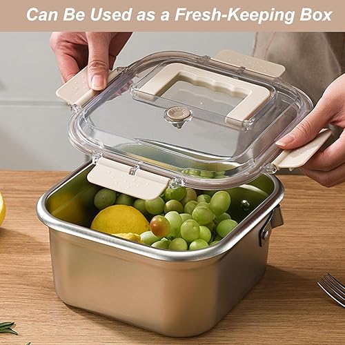 Miniatura 6 de Multi-Function Frying Cooker Set, Fryer, Cooker, Fresh Keeping, Vegetables Washing, Portable Stainless Steel Deep Fryer Pot with Basket, Tongs, Oil