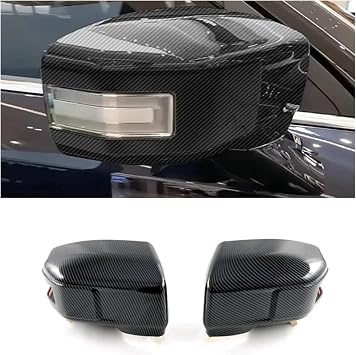 Car Rearview Mirror Cover Side Door Mirror Frame Trim Accessories-ABQF Compatible with SsangYong Torres 2023-2025