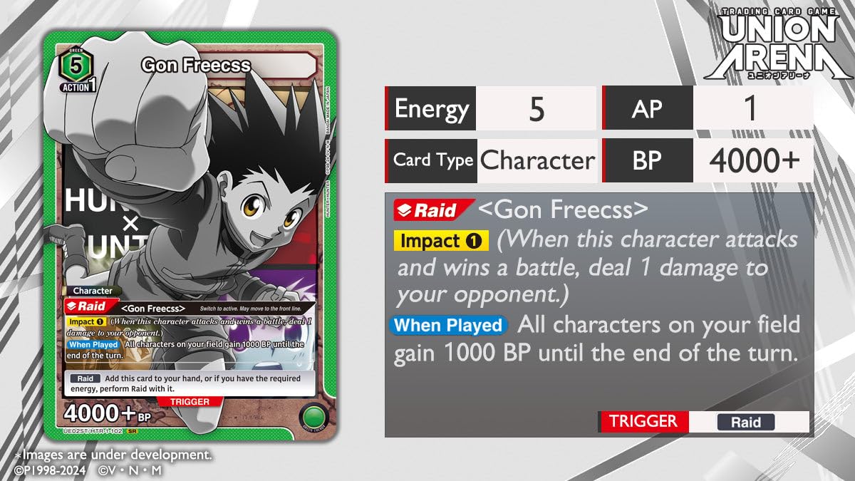BANDAI Union Arena English TCG: Hunter X Hunter - Starter Deck
