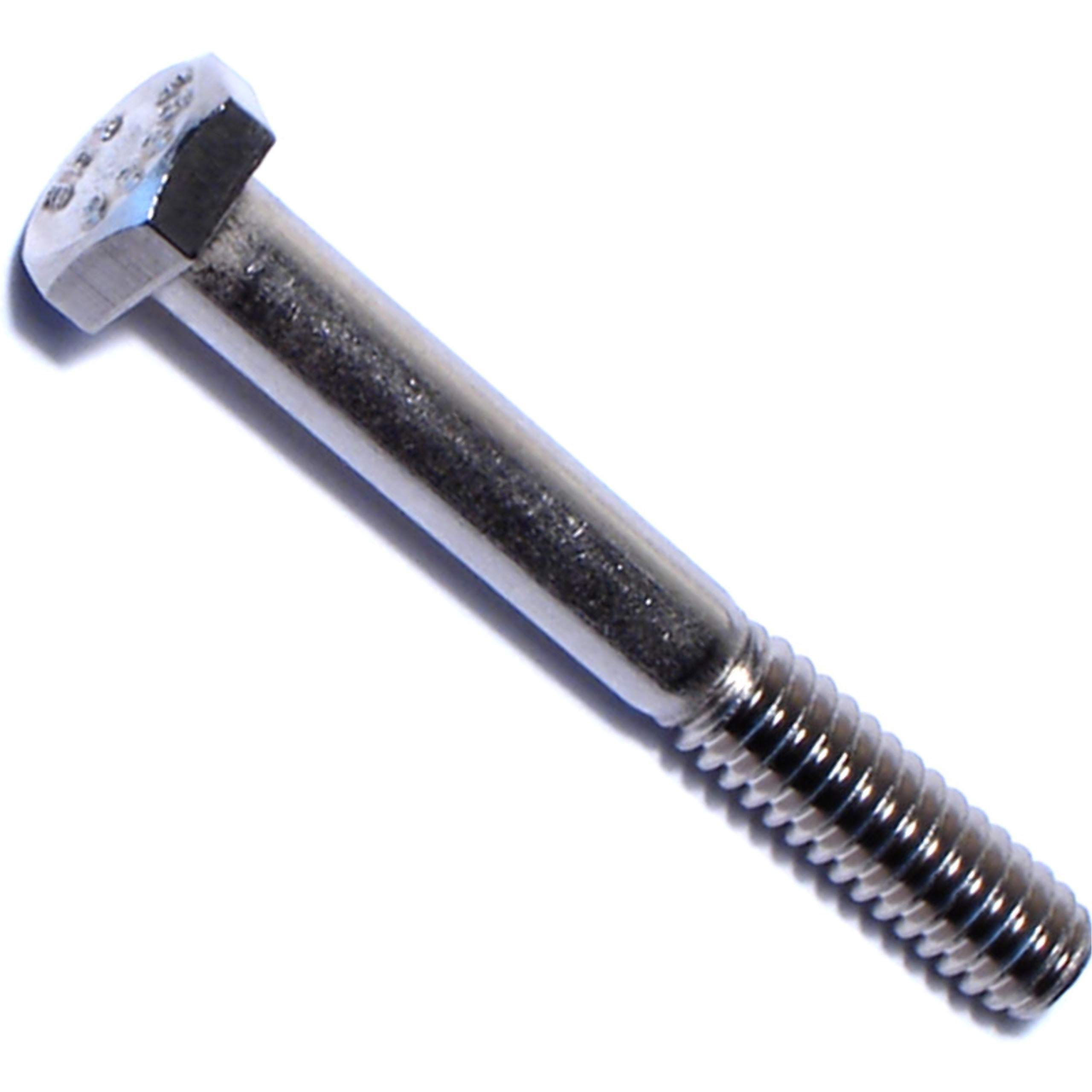 Vis hex cap 1/4–20 x 2 pouces boulon filete filetage UNC boite de 25