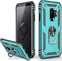 Vista 49 de LUMARKE Funda para Galaxy S10+ Plus, pasa 16 pies, probada en caídas con anillo magnético y soporte, compatible con soporte de montaje de automóvil