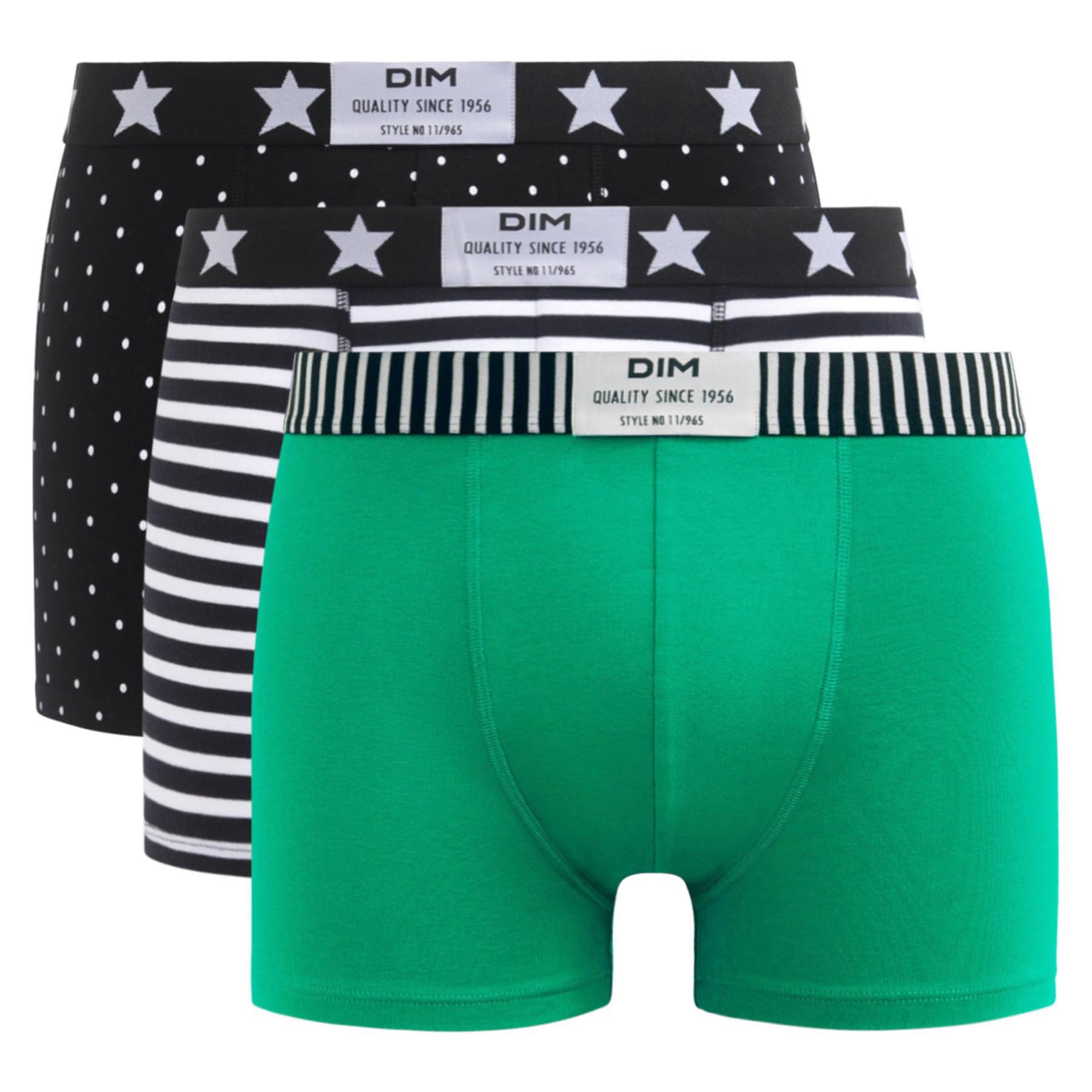 Dim Juego De 3 Bóxer De Algodón Stretch Dim Vibes Hombre x3 en oferta en Amazon