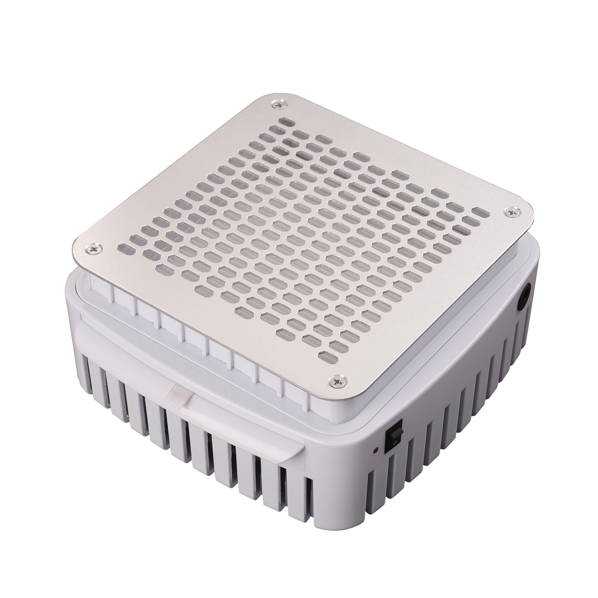 Dust Extractor, Professional Built-in Nail Dust Collector Desktop Vacuum Cleaner Gel Nails Manicure Desk Exhaust Fan with Filter for Beginners