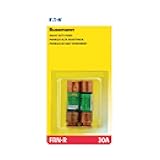 Bussmann FRN-R-30 Amp Brass 250-Volt Fusetron Dual Element Time-Delay RK5 Cartridge Fuse