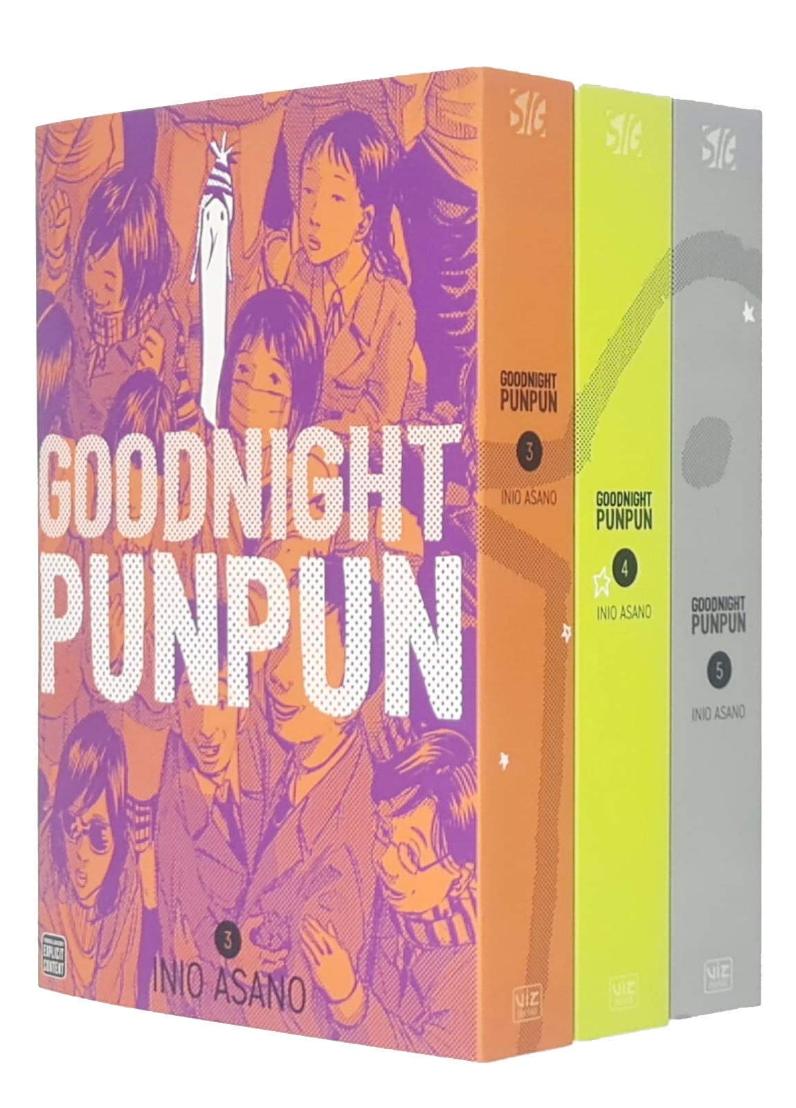 Goodnight Punpun Volume 3 4 5 Collection 3 Books Set By Inio Asano