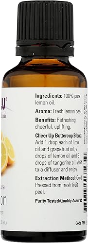 Miniatura 6 de Now Foods Aceites Esenciales Limón, 1 fl oz 1.0 fl oz (7565)