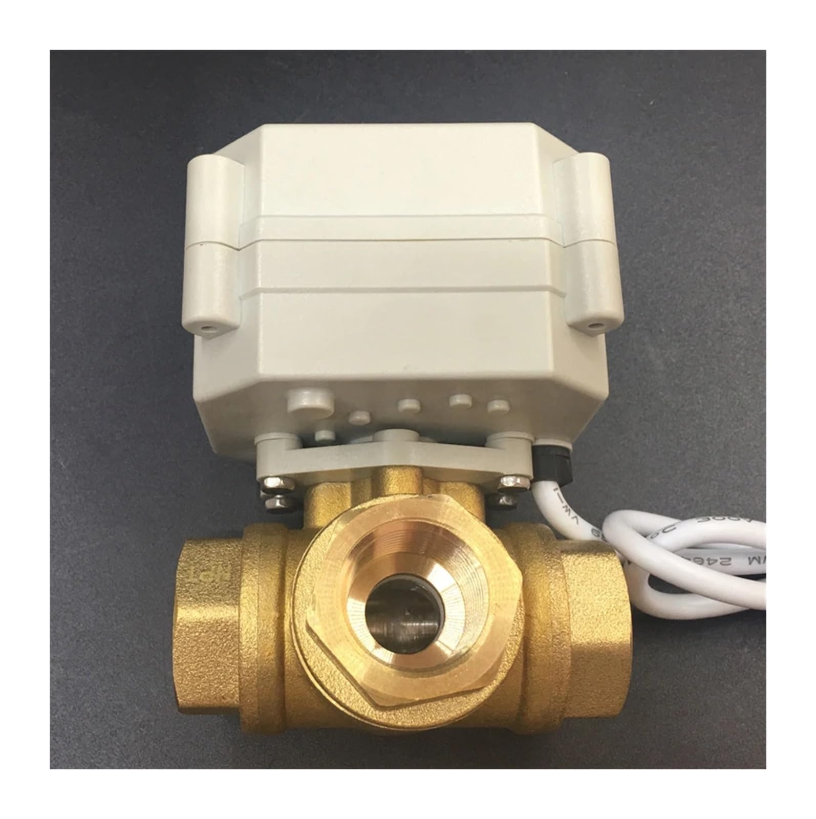 Vanne électrique 3 voies 1/2'' pour l'arrosage automatique du jardin