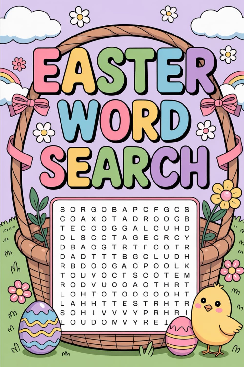 Easter Basket Stuffers: Word Search Fun for Kids, Teens and Families