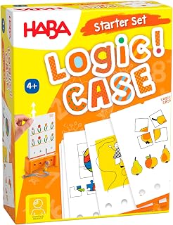 HABA Logic! CASE Starter Set 4+ - Logikspiel & Knobelspiel für Kinder