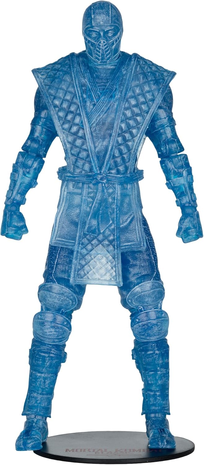 McFarlane Toys-Mortal Kombat Klassic Sub-Zero (Ice Clone) 7in Action Figure